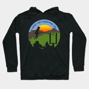 Zip-line - day Hoodie